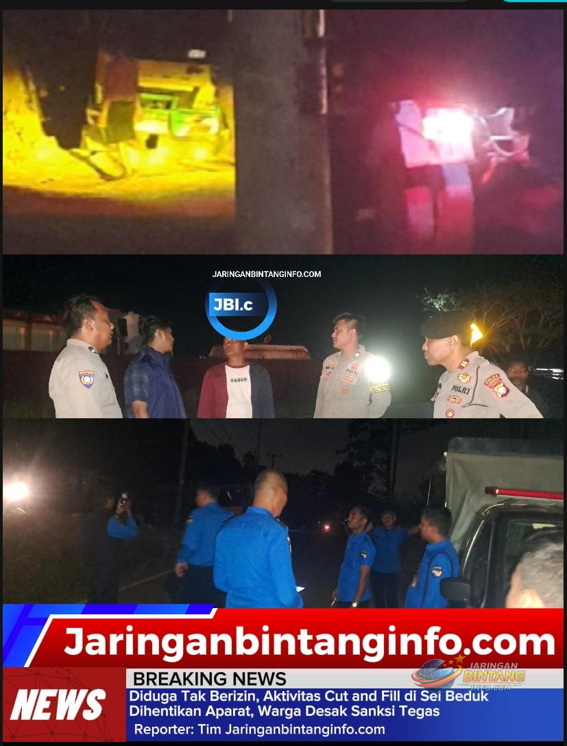 Diduga Tak Berizin, Aktivitas Cut and Fill di Sei Beduk Dihentikan Aparat, Warga Desak Sanksi Tegas 1001193731