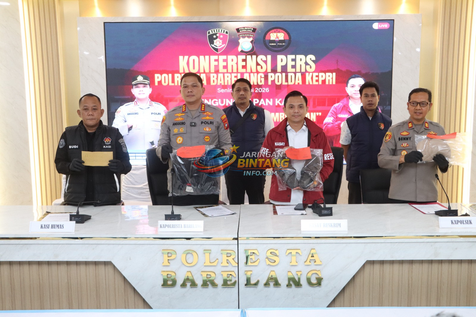 Polresta Barelang Ungkap Kasus Pencurian Dengan Pemberatan di Perumahan Elite Batam Kota IMG-20260525-WA0066